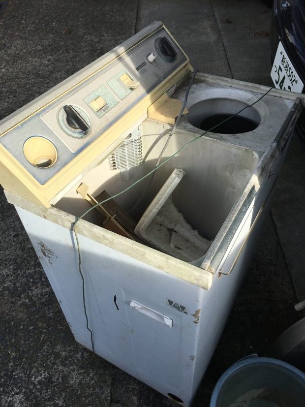 【新潟市中央区】洗濯機の回収☆「なるべく早めに」と急いでいるお客様に、即日回収でのスピーディーな対応にご満足いただけました！