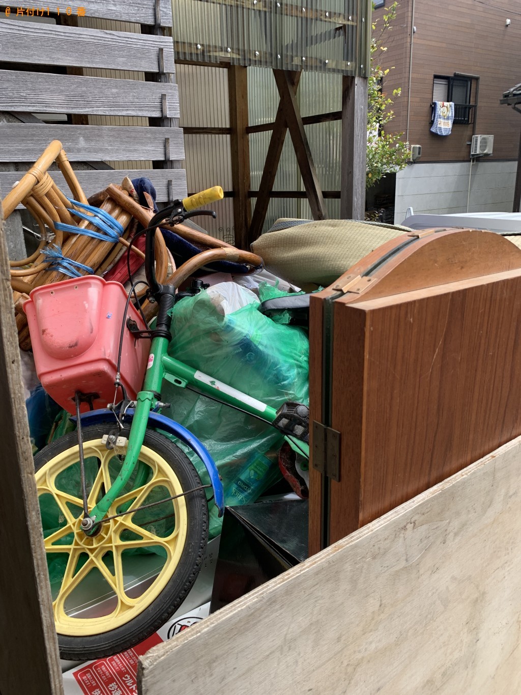 【長岡市】子供用自転車、鏡台、椅子等の回収・処分ご依頼