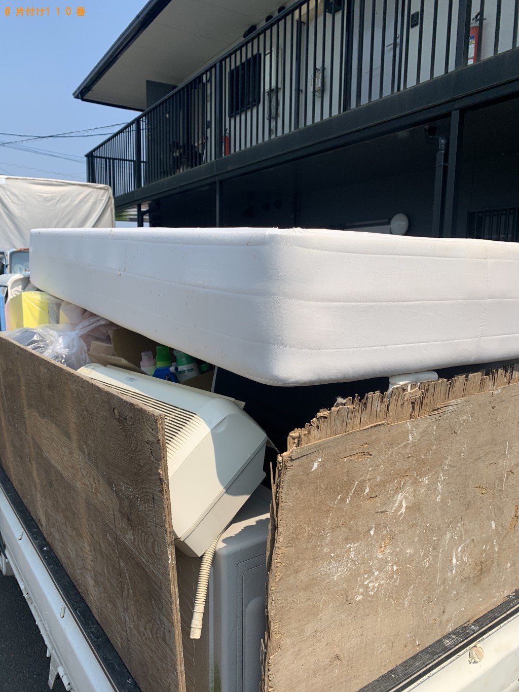 【長岡市】脚付きベッドマットレス、一般ごみ等の回収・処分ご依頼
