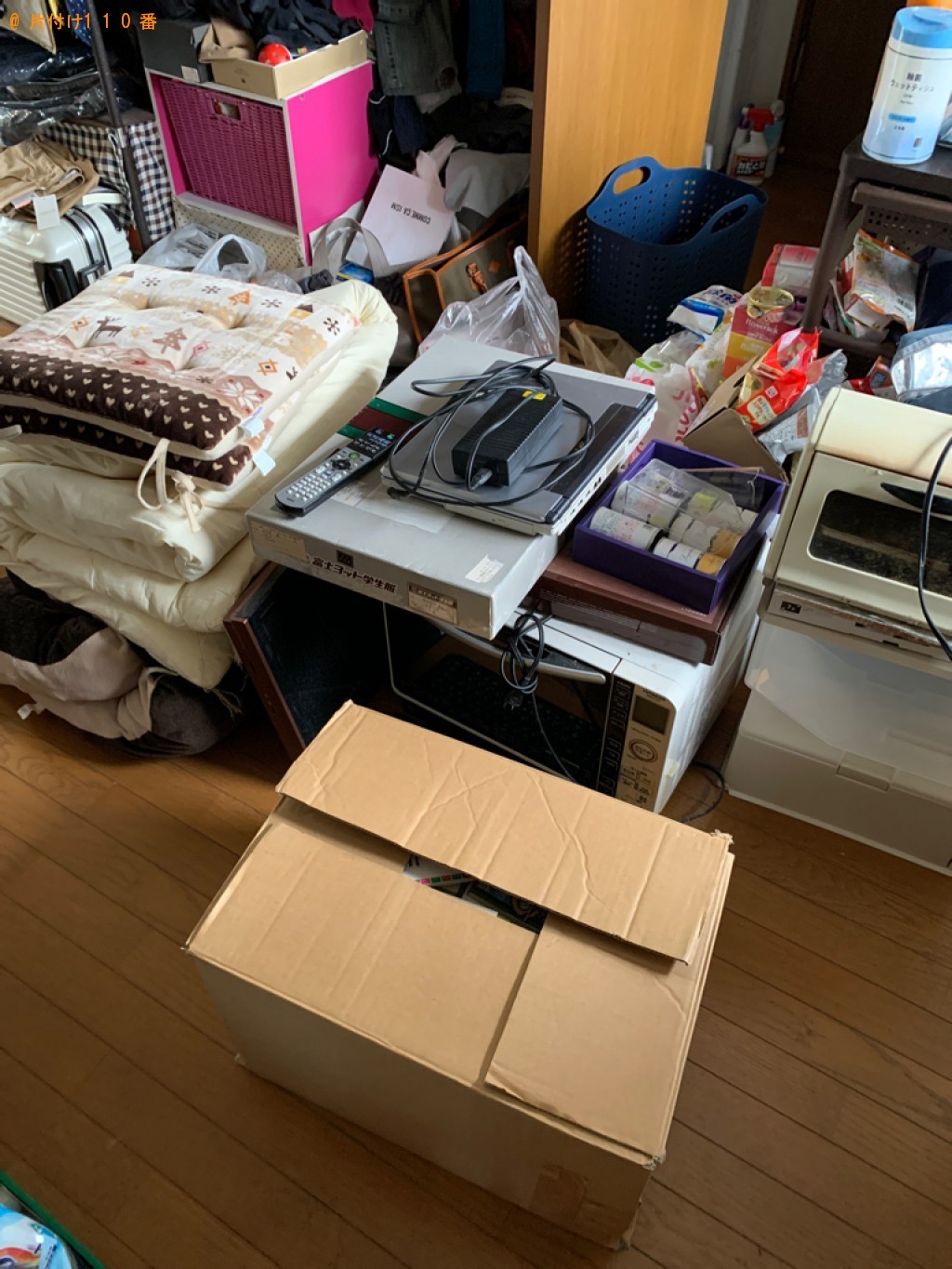 【新潟市】パソコン、米櫃、布団、小型家電、ベビー用品等の回収