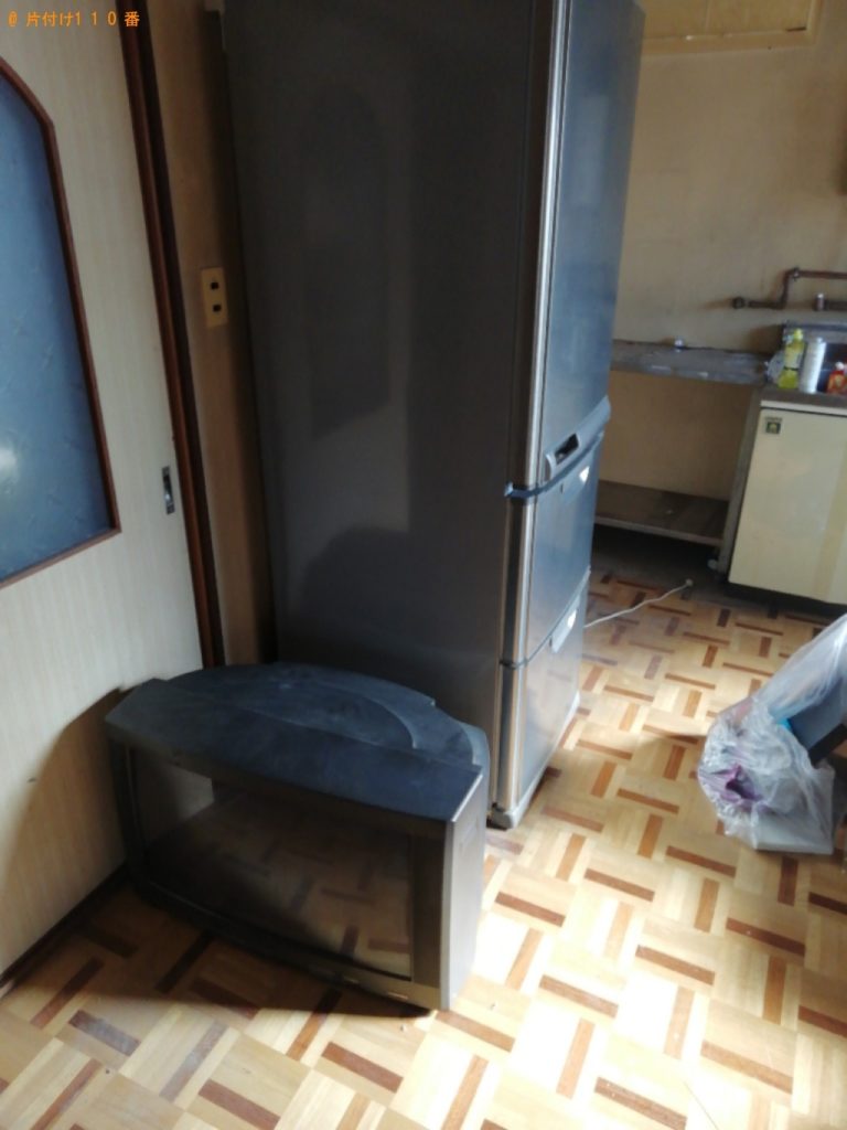 【新潟市】冷蔵庫、テレビ、洗濯機、衣類乾燥機、エレクトーンの回収