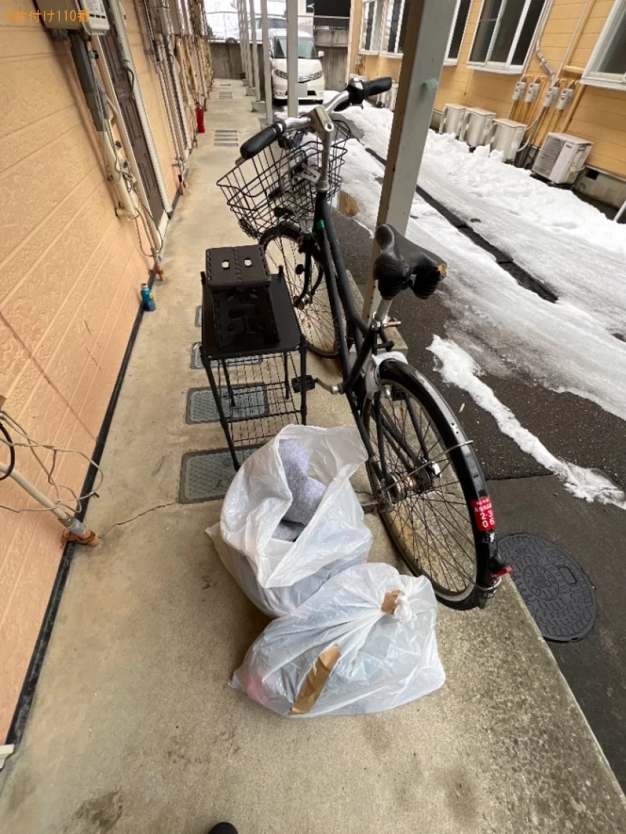 【新潟市中央区】自転車、収納ケース、掃除機、一般ごみ等の回収