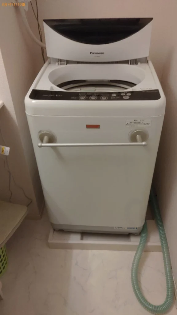 【柏崎市東本町】洗濯機、冷蔵庫、こたつ、折り畳みベッド等の回収