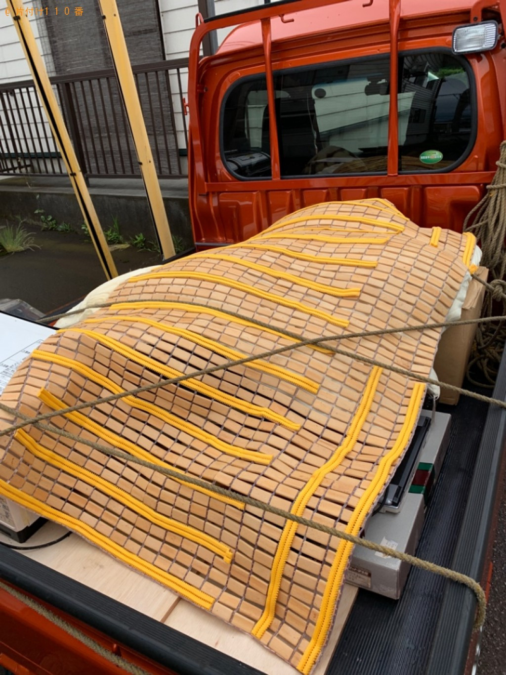 【長岡市】PC、米びつ、カラーボックス、米びつ、布団等の回収